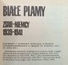 Białe plamy: ZSRR - Niemcy 1939-1941
